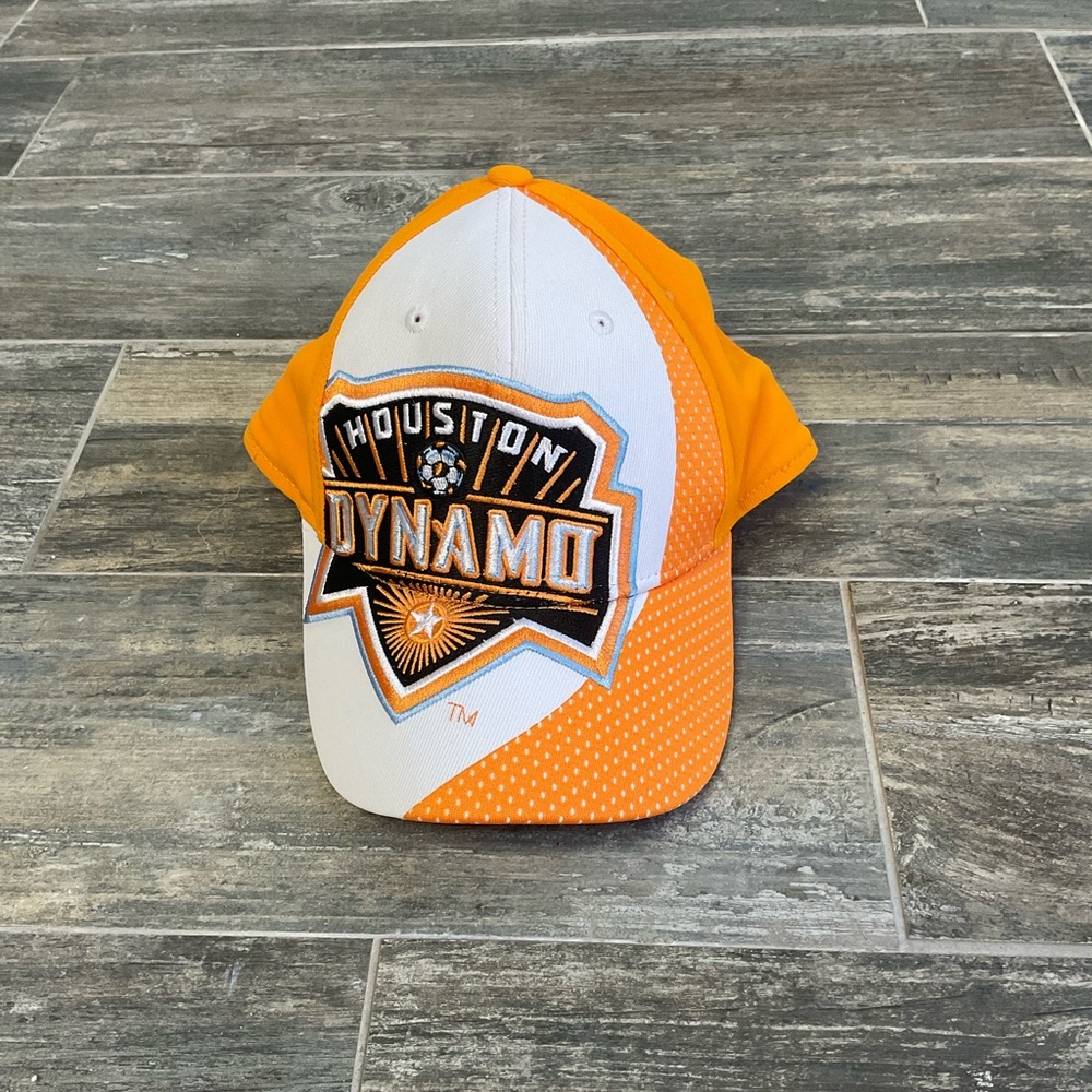 Houston Dynamo Orange and White Cap